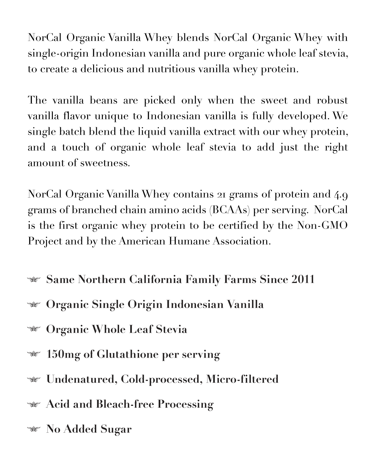 Whey Protein, 2LB / Vanilla Whey