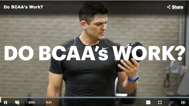 What's the Deal With BCAA Supplements?